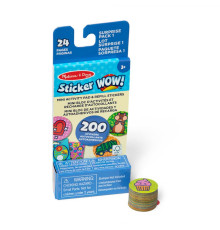 Дитячий мініблокнот Spin Master З наліпками для штампу Сюрприз Melissa and Doug. Sticker WOW