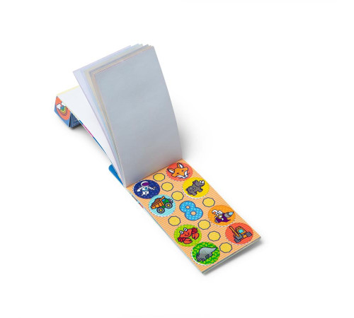 Дитячий мініблокнот Spin Master З наліпками для штампу Сюрприз Melissa and Doug. Sticker WOW