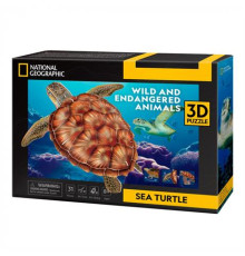 3D пазл CubicFun Зникаючі тварини Морська черепаха (DS1080h)