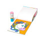 Дитячий блокнот та штамп Spin Master З наліпками Єдиноріг Melissa and Doug. Sticker WOW