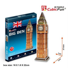 3D пазл CubicFun Міні Біг Бен (S3015h)