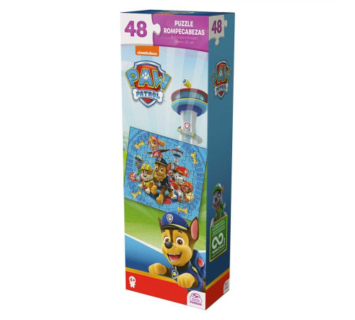 Пазл Spin Master Відважна команда "Щенячий патруль" 26 х 23 см, 48 ел.