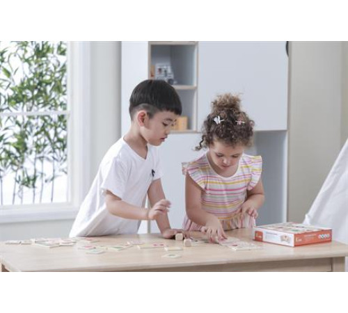 Дерев'яний пазл-гра Viga Toys Вивчаємо форми (44506) Дерев'яний пазл-гра Viga Toys Вивчаємо форми (44506)