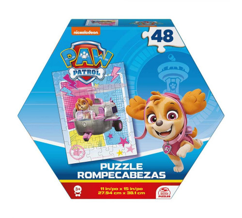 Пазл Spin Master Скай "Щенячий патруль" 28 х 38 см, 48 ел.