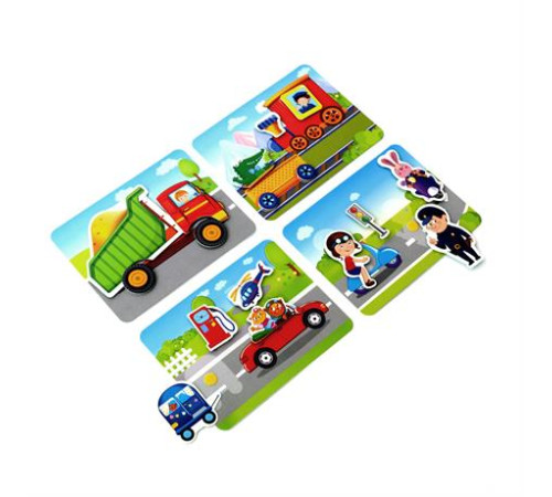 Гра з липучками Vladi Toys Транспорт (VT1302-28) Гра з липучками Vladi Toys Транспорт (VT1302-28)