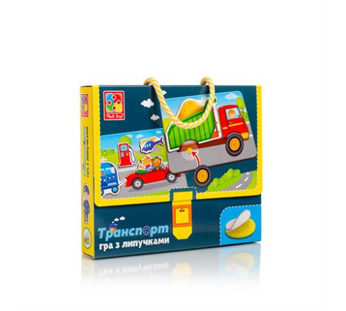 Гра з липучками Vladi Toys Транспорт (VT1302-28) Гра з липучками Vladi Toys Транспорт (VT1302-28)