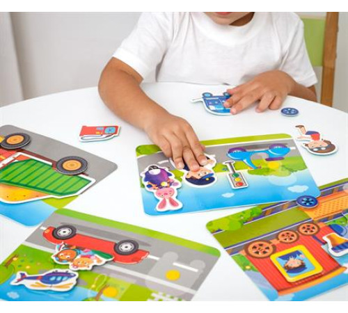 Гра з липучками Vladi Toys Транспорт (VT1302-28) Гра з липучками Vladi Toys Транспорт (VT1302-28)