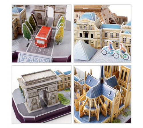 3D пазл CubicFun City Line Париж (MC254h) 3D пазл CubicFun City Line Париж (MC254h)