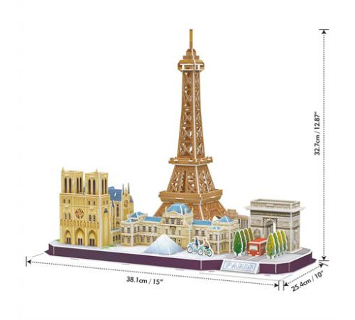 3D пазл CubicFun City Line Париж (MC254h) 3D пазл CubicFun City Line Париж (MC254h)