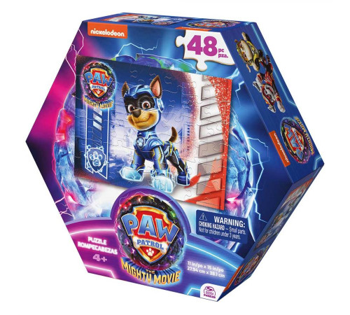 Пазл Spin Master Гонщик "Щенячий патруль" 28 х 38 см, 48 ел.