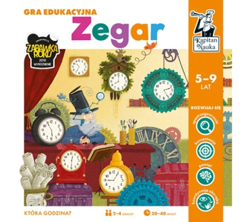 Дитяча розвиваюча гра "Годинник" 5-9 років GRA_ZEGAR_WII Дитяча розвиваюча гра "Годинник" 5-9 років GRA_ZEGAR_WII