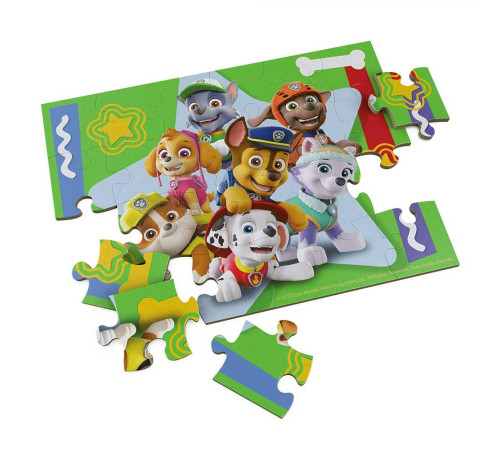 Пазл дерев’яний Spin Master "Щенячий патруль" 20 х 23 см, 24 ел.