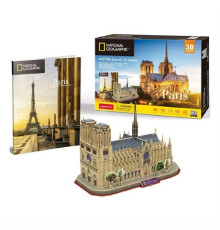 3D пазл CubicFun National Geographic Нотр Дам де Парі (DS0986h)
