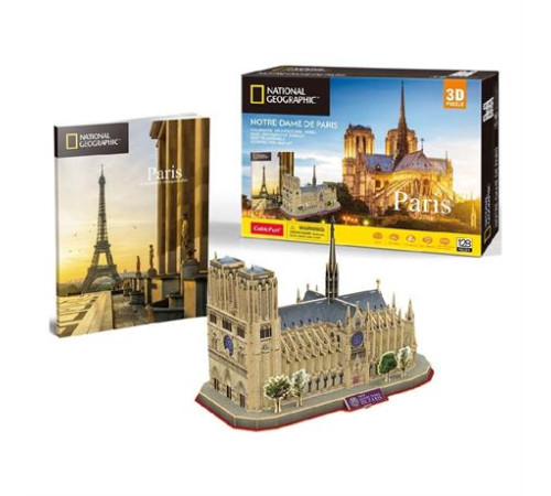 3D пазл CubicFun National Geographic Нотр Дам де Парі (DS0986h)