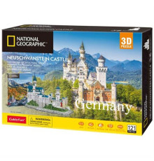 3D пазл CubicFun National Geographic Замок Нойшванштайн (DS0990h)