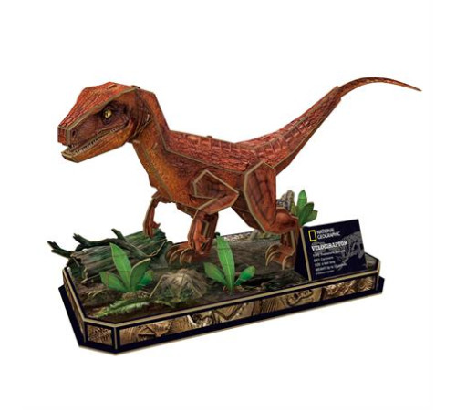 3D пазл CubicFun National Geographic Dino Велоцираптор (DS1053h) 3D пазл CubicFun National Geographic Dino Велоцираптор (DS1053h)