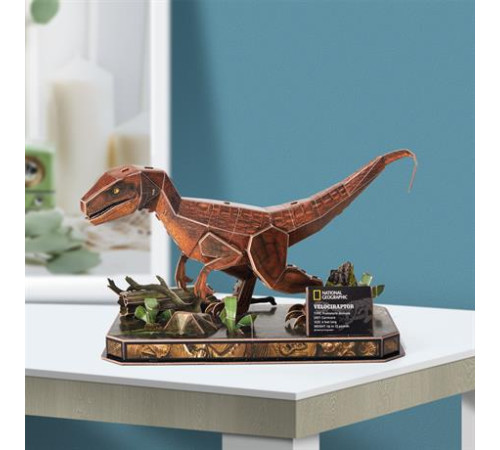 3D пазл CubicFun National Geographic Dino Велоцираптор (DS1053h) 3D пазл CubicFun National Geographic Dino Велоцираптор (DS1053h)