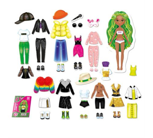 Магнітна гра Vladi Toys Одягни співачку (VT3210-13) Магнітна гра Vladi Toys Одягни співачку (VT3210-13)