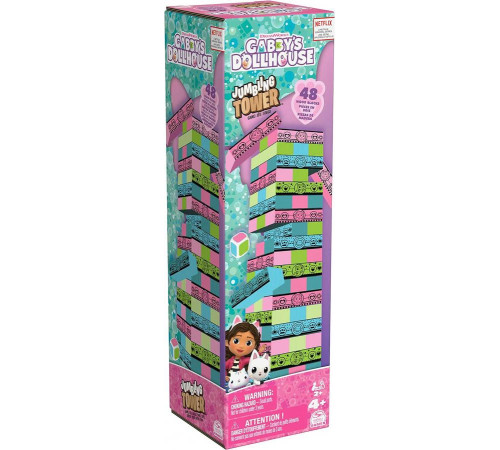 Настільна гра Spin Master Дженга "Ляльковий будиночок Габбі"