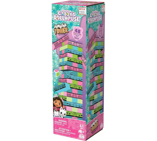 Настільна гра Spin Master Дженга "Ляльковий будиночок Габбі"