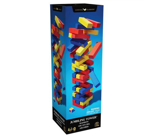 Настільна гра Spin Master Дженга, різнокольорова