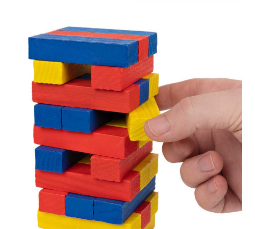 Настільна гра Spin Master Дженга, різнокольорова