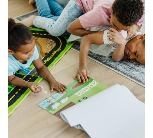 Набір багаторазових наліпок Spin Master Середовище проживання тварин Melissa and Doug