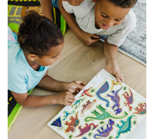 Набір багаторазових наліпок Spin Master Середовище проживання тварин Melissa and Doug