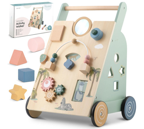 Дитяча каталка дерев'яна Nukido NK-857