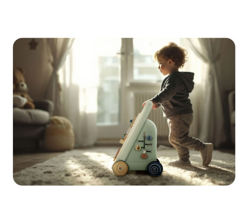 Дитяча каталка дерев'яна Nukido NK-857