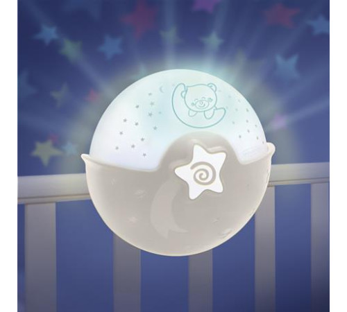 Нічник-проектор Infantino Спокійні сни сірий (004909I)