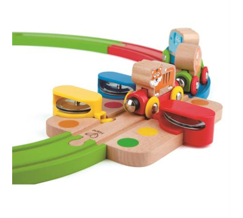 Музична залізниця Hape Веселкова головоломка 30 ел. (E3826)