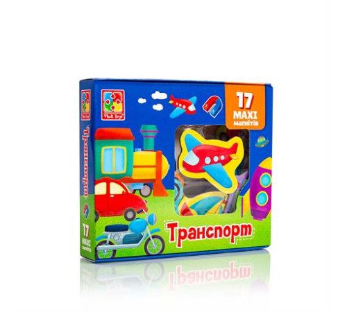 Набір магнітів Vladi Toys Транспорт (VT3106-26) Набір магнітів Vladi Toys Транспорт (VT3106-26)