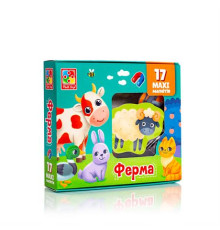 Набір магнітів Vladi Toys Ферма (VT3106-24)