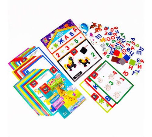 Навчальний набір Vladi Toys 3 в 1 Абетка Математика English (VT5412-04) Навчальний набір Vladi Toys 3 в 1 Абетка Математика English (VT5412-04)