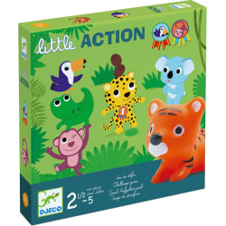 Настільна гра балансир Djeco Пірамідки Звірята (DJ08557)