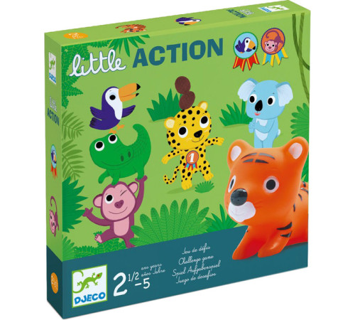 Настільна гра балансир Djeco Пірамідки Звірята (DJ08557)