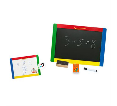 Дошка Viga Toys магнітно-маркерна (56203) Дошка Viga Toys магнітно-маркерна (56203)