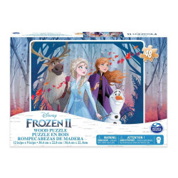 Пазл дерев’яний Spin Master Холодне сердце 2, 20 х 23 см, 48 ел.