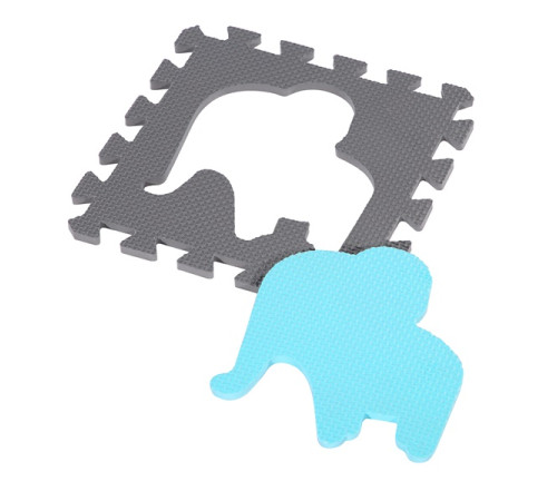 Дитячий килимок-пазл NILS FUN MD03 30 х 30 см 36 шт, різнокольоровий