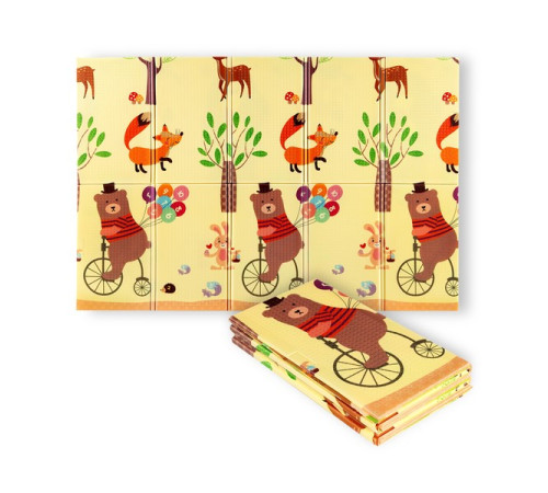 Дитячий розкладний килимок FOREST 190x150CM NILS FUN MD05 