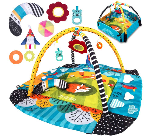 Килимок розвивальний 110 x 100 см Лисеня Ricokids Килимок розвивальний 110 x 100 см Лисеня Ricokids