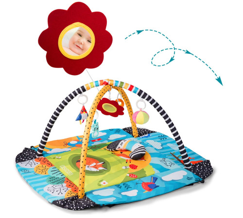 Килимок розвивальний 110 x 100 см Лисеня Ricokids Килимок розвивальний 110 x 100 см Лисеня Ricokids