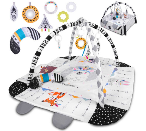 Килимок розвивальний 110 x 100 см Бохо Ricokids Килимок розвивальний 110 x 100 см Бохо Ricokids