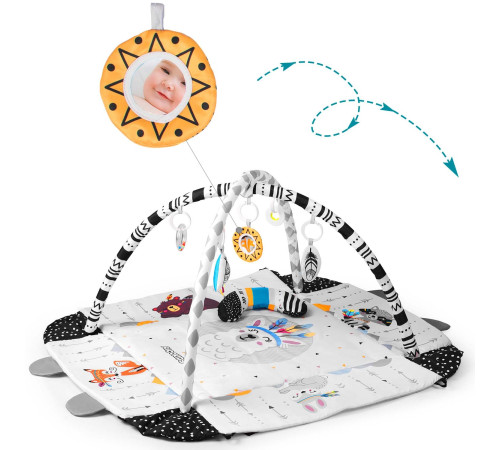 Килимок розвивальний 110 x 100 см Бохо Ricokids Килимок розвивальний 110 x 100 см Бохо Ricokids