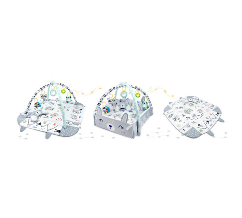Килимок розвивальний 110 x 100 см Кролик Ricokids Килимок розвивальний 110 x 100 см Кролик Ricokids