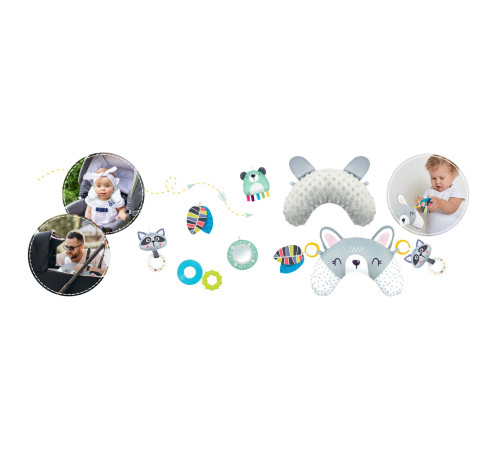Килимок розвивальний 110 x 100 см Кролик Ricokids Килимок розвивальний 110 x 100 см Кролик Ricokids