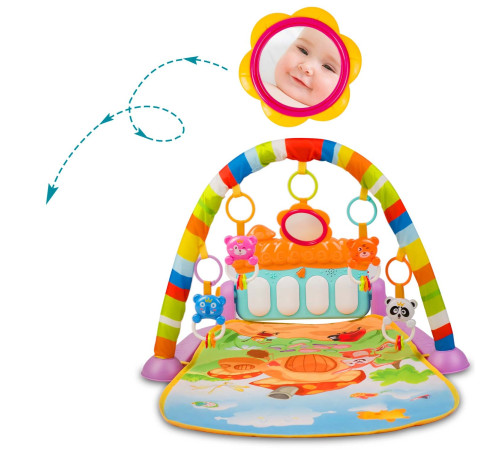 Килимок різнокольоровий з піаніно Ricokids Килимок різнокольоровий з піаніно Ricokids