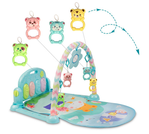 Килимок розвивальний з піаніно Ricokids Килимок розвивальний з піаніно Ricokids