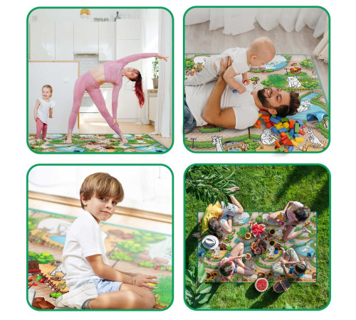 Килимок для розфарбовування 200 x 120 x 0,3 см Ricokids Килимок для розфарбовування 200 x 120 x 0,3 см Ricokids